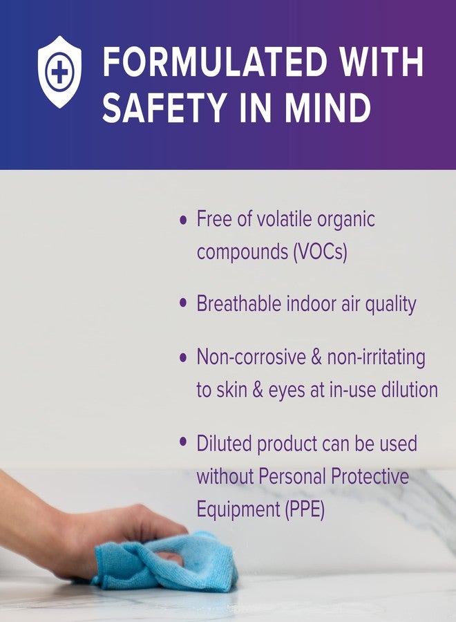Oxivir Diversey 5019296 Five 16 One-Step Hospital Strength Disinfectant Liquid Cleaner, Accelerated Hydrogen Peroxide, SmartDose Concentrate, 1.4-Liter (Pack of 2) - Image 4